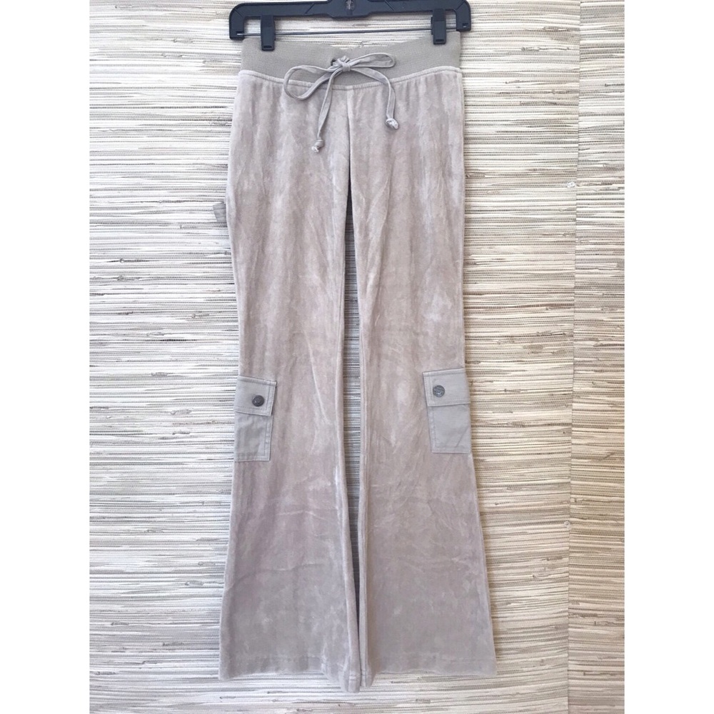 Vintage Frankie B Velvet Cargo Pants